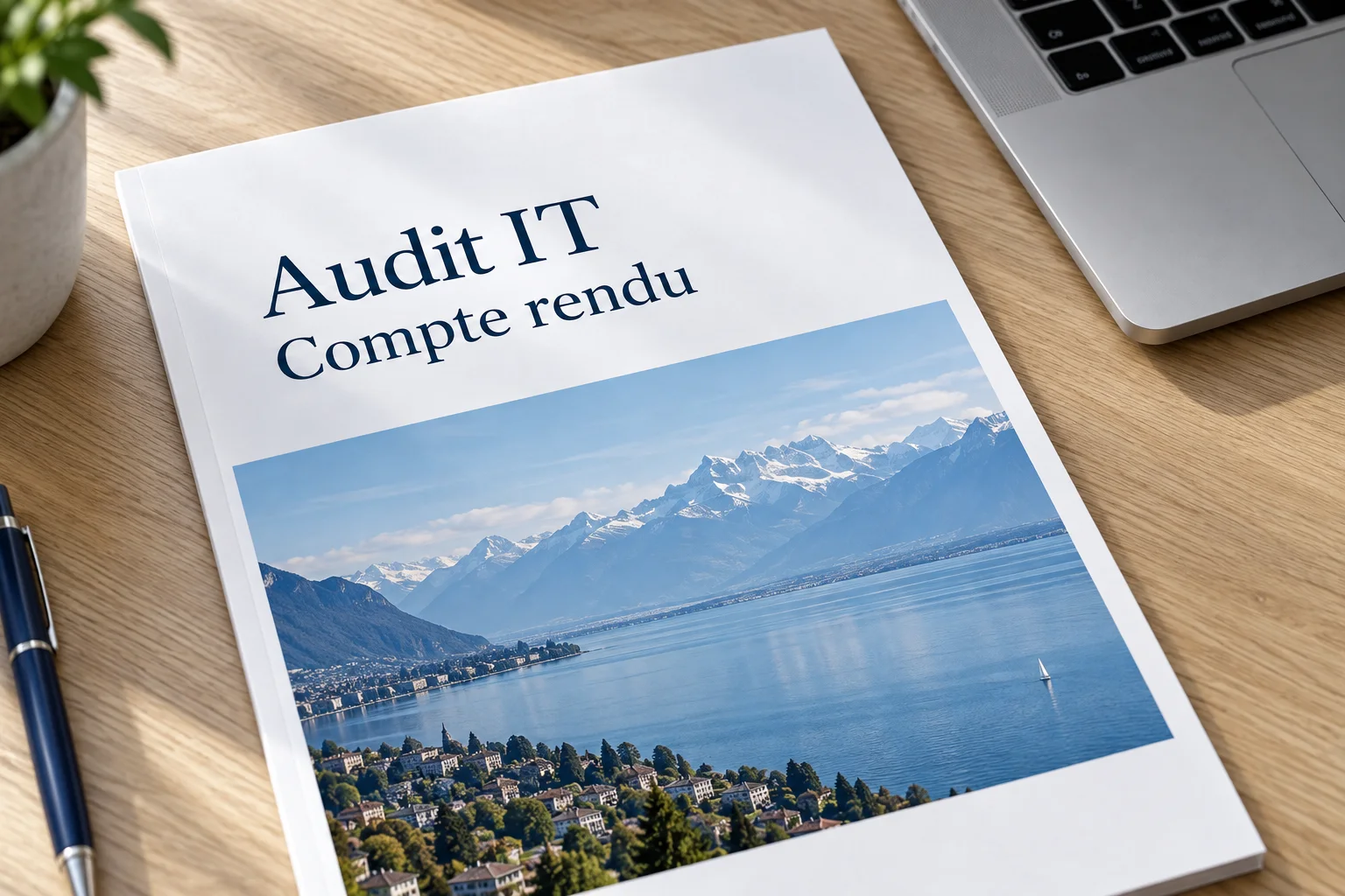 Illustration d’un compte rendu d’audit IT.