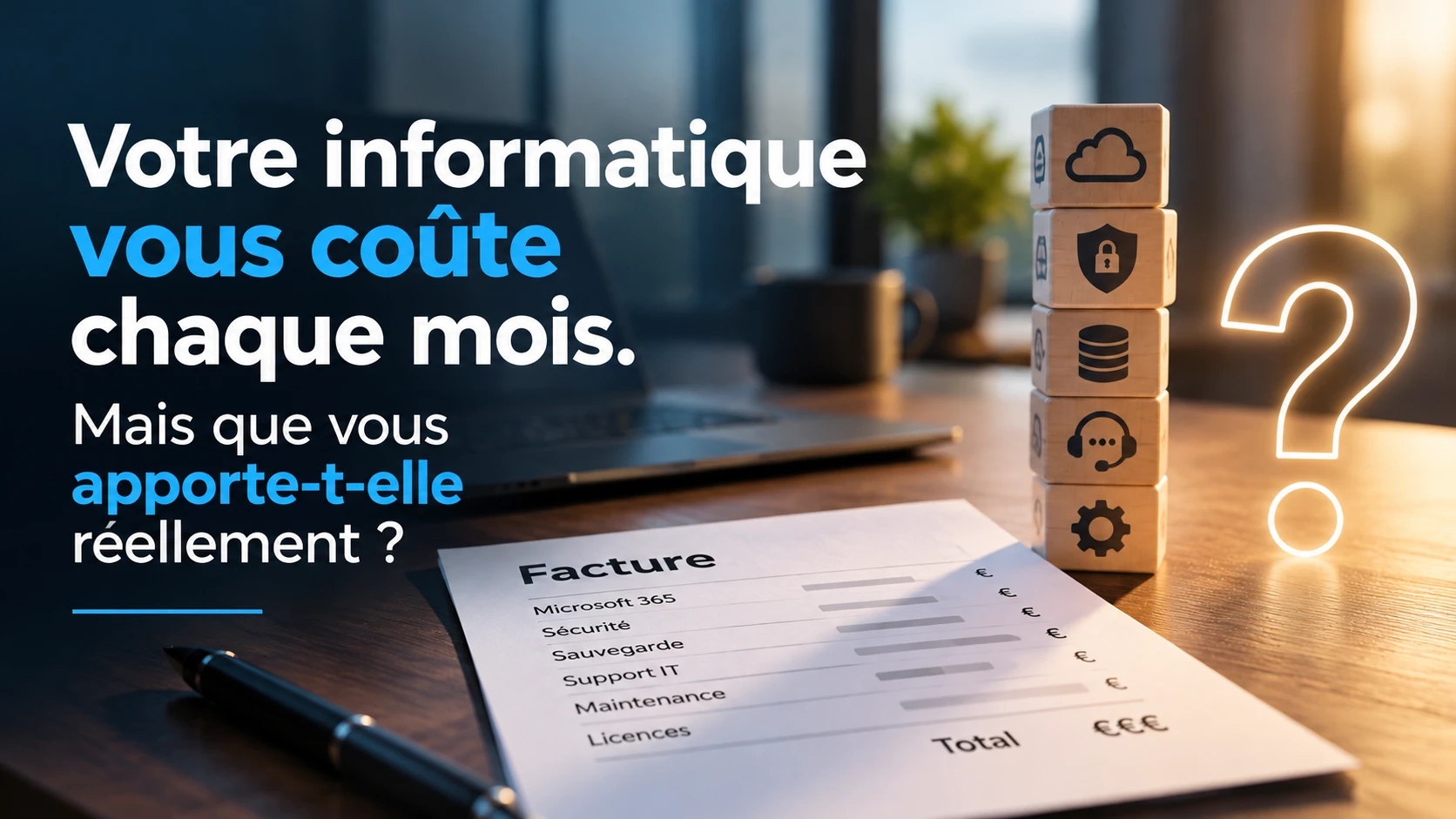 Facture informatique et services IT : que vous apporte réellement votre budget mensuel ?