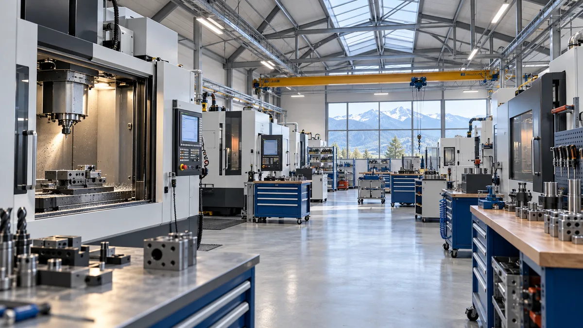 Illustration du secteur : Industrie & production.